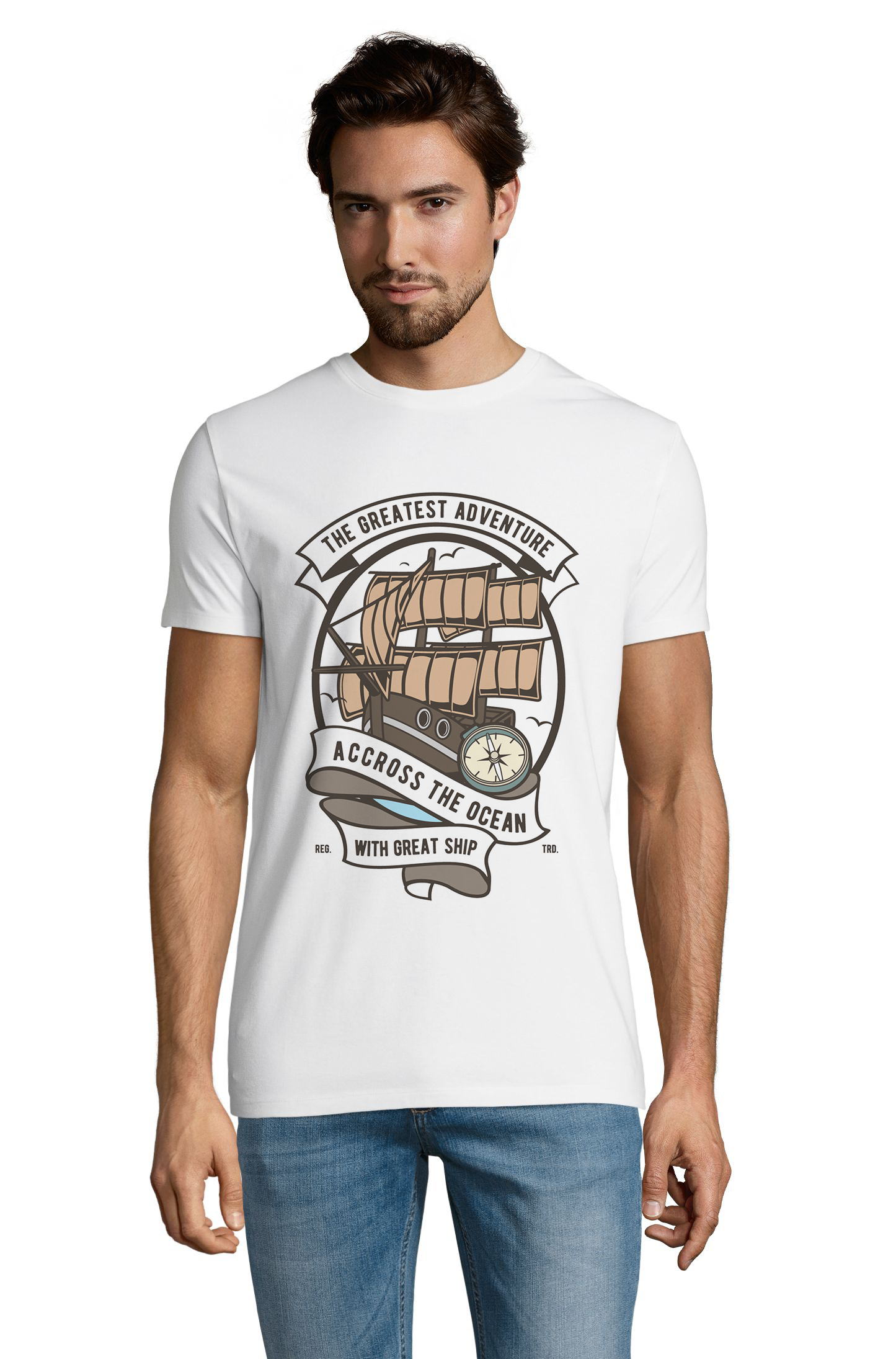 

Футболка OWEAR с Ретро принтом 4214-M-WH3  Белый, Футболка OWEAR с Ретро принтом 4214-M-WH3 L Белый