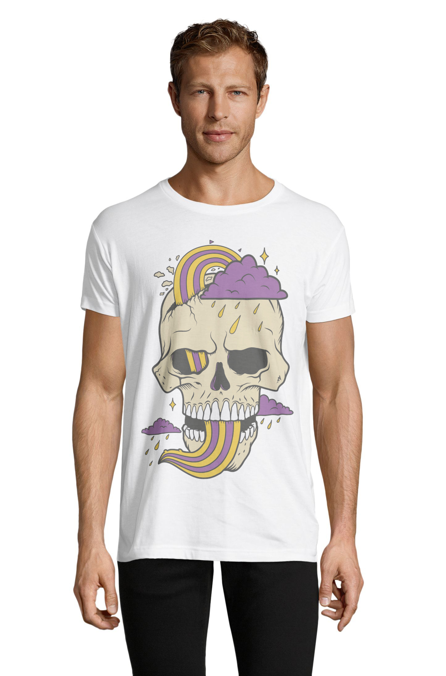

Футболка OWEAR с принтом приколы 1122-318-M-WH XXL Белый