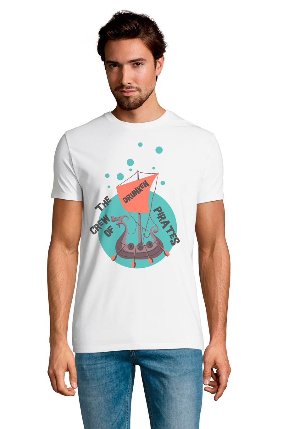 

Футболка OWEAR с ярким принтом 3431-M-WH3  Белый, Футболка OWEAR с ярким принтом 3431-M-WH3 XS Белый