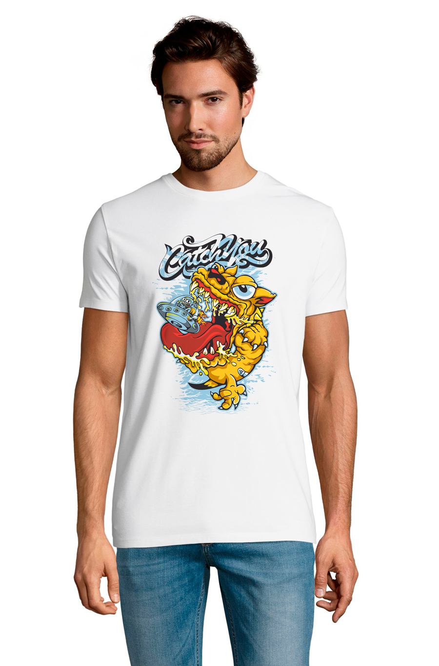 

Футболка OWEAR с ярким принтом 3499-M-WH3 XXL Белый