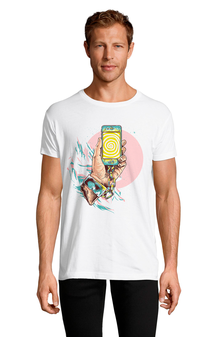 

Футболка OWEAR с ярким принтом 508-M-WH1 XXL Белый
