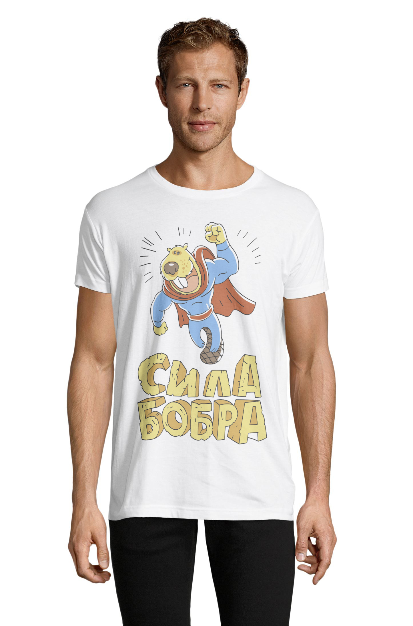

Футболка OWEAR с принтом приколы 1122-261-M-WH XXL Белый