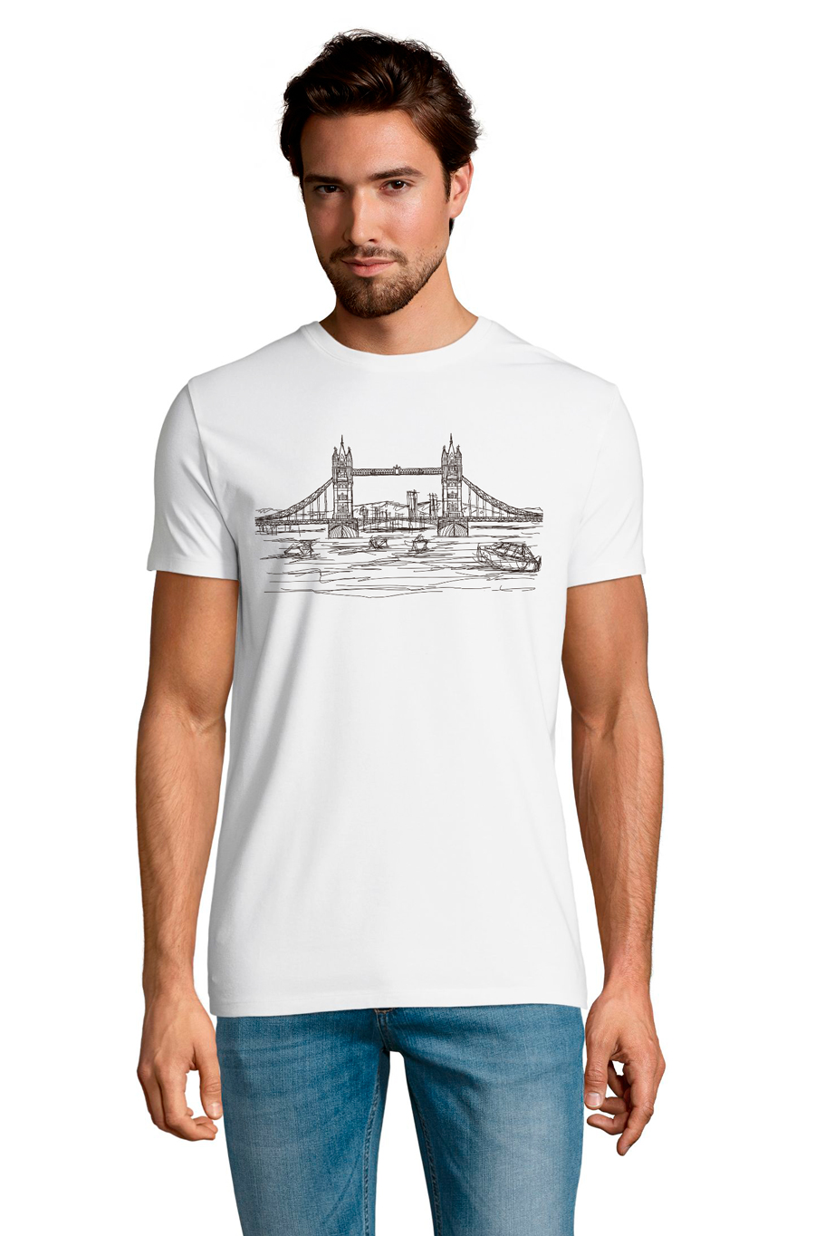 

Футболка OWEAR с принтом Города и Страны 743-M-WH3  Белый, Футболка OWEAR с принтом Города и Страны 743-M-WH3 XL Белый