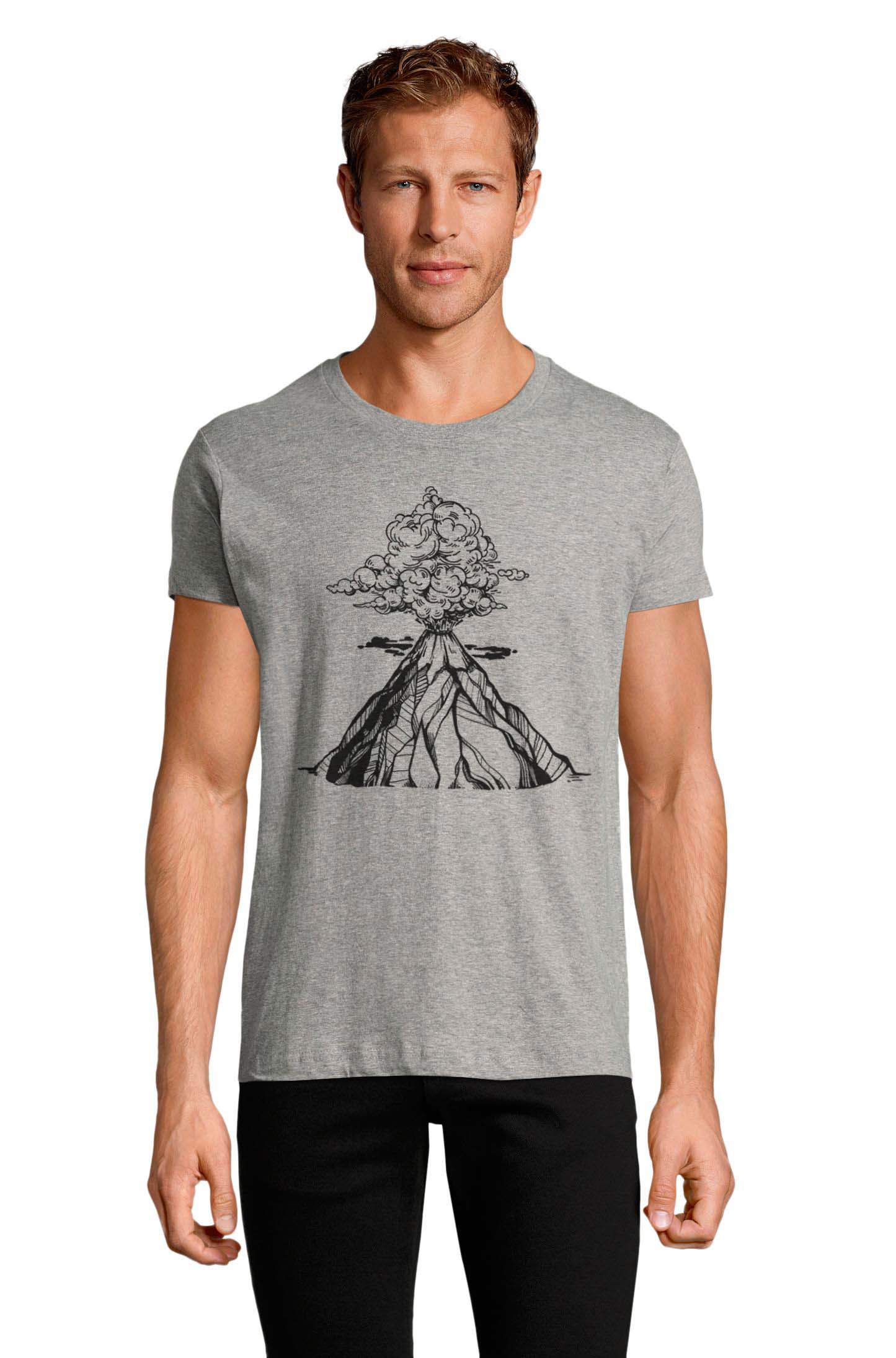 

Футболка OWEAR с принтом Приключения 2635-M-GH  Серый-меланж, Футболка OWEAR с принтом Приключения 2635-M-GH S Серый-меланж