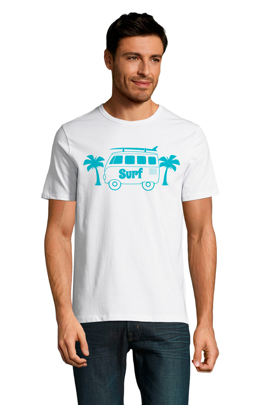 

Футболка OWEAR С Серфинг принтом 3706-M-WH2 XXL Белый