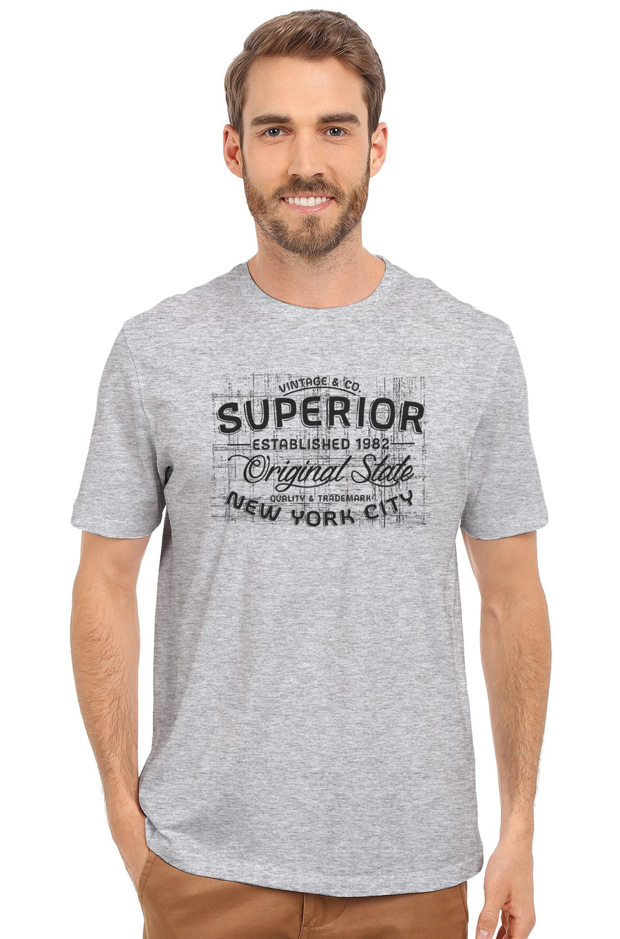 

Футболка OWEAR с принтом Города и Страны 3532-M-GH8 XXL Серый-меланж