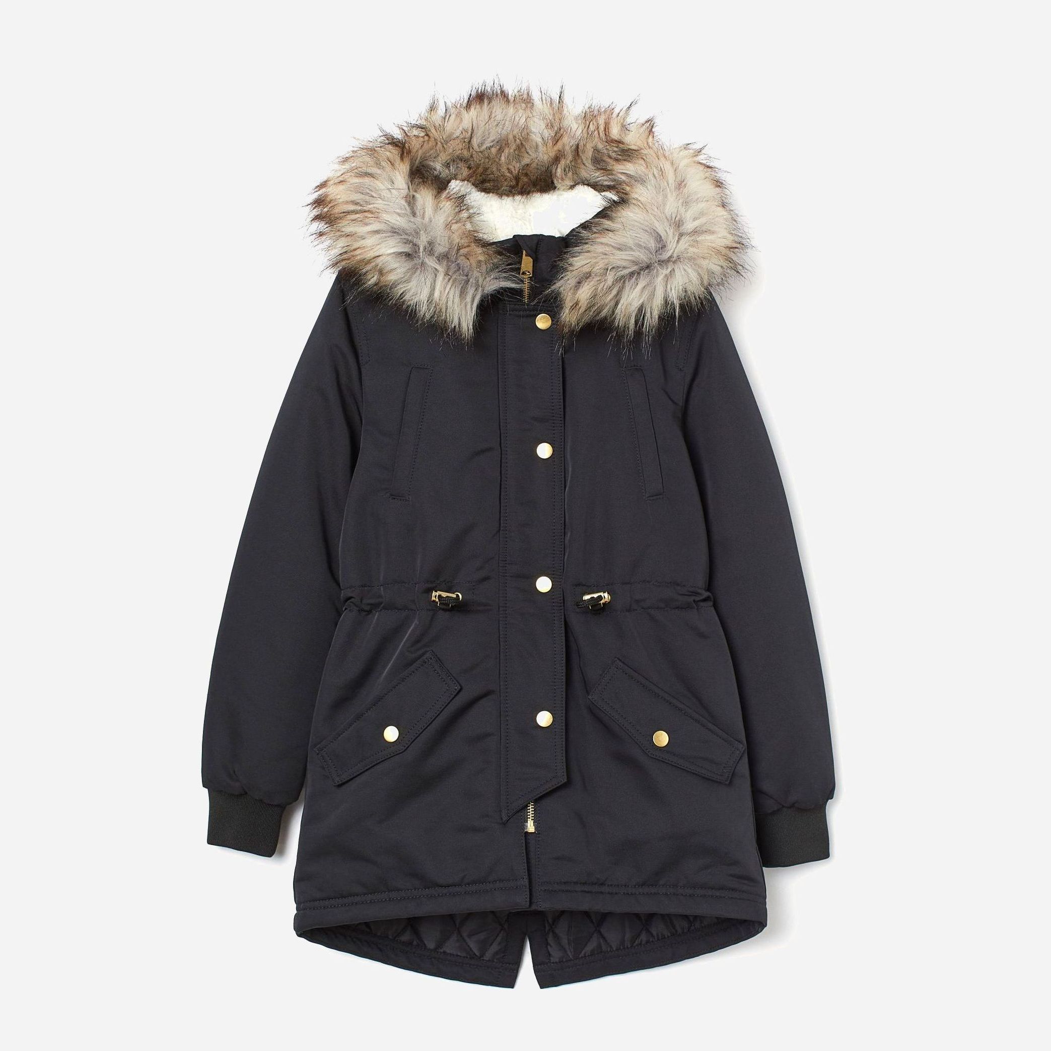 

Зимняя парка H&M 1008-8721262 164 см Черная