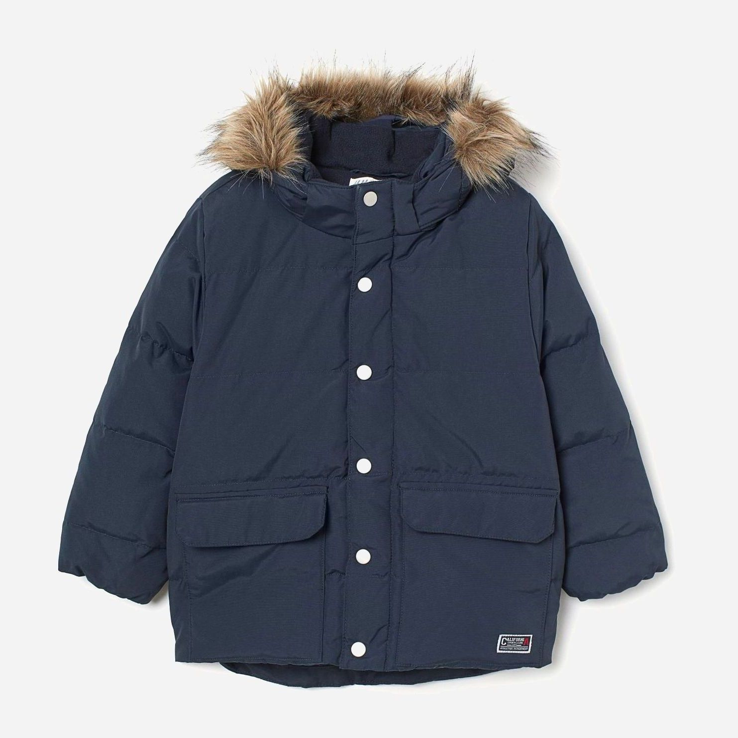 

Демисезонная куртка-пуховик H&M 1808-879043 140 см Темно-синяя