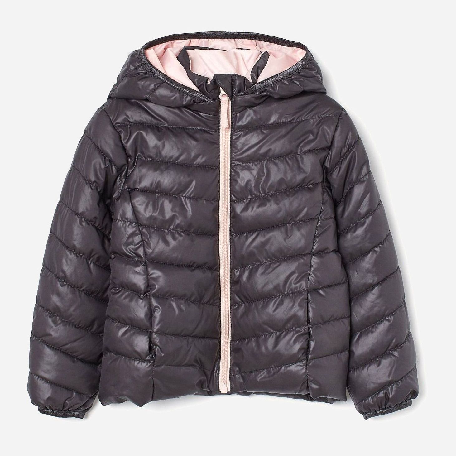 

Демисезонная куртка H&M 1808-9162893 110 см Темно-серая