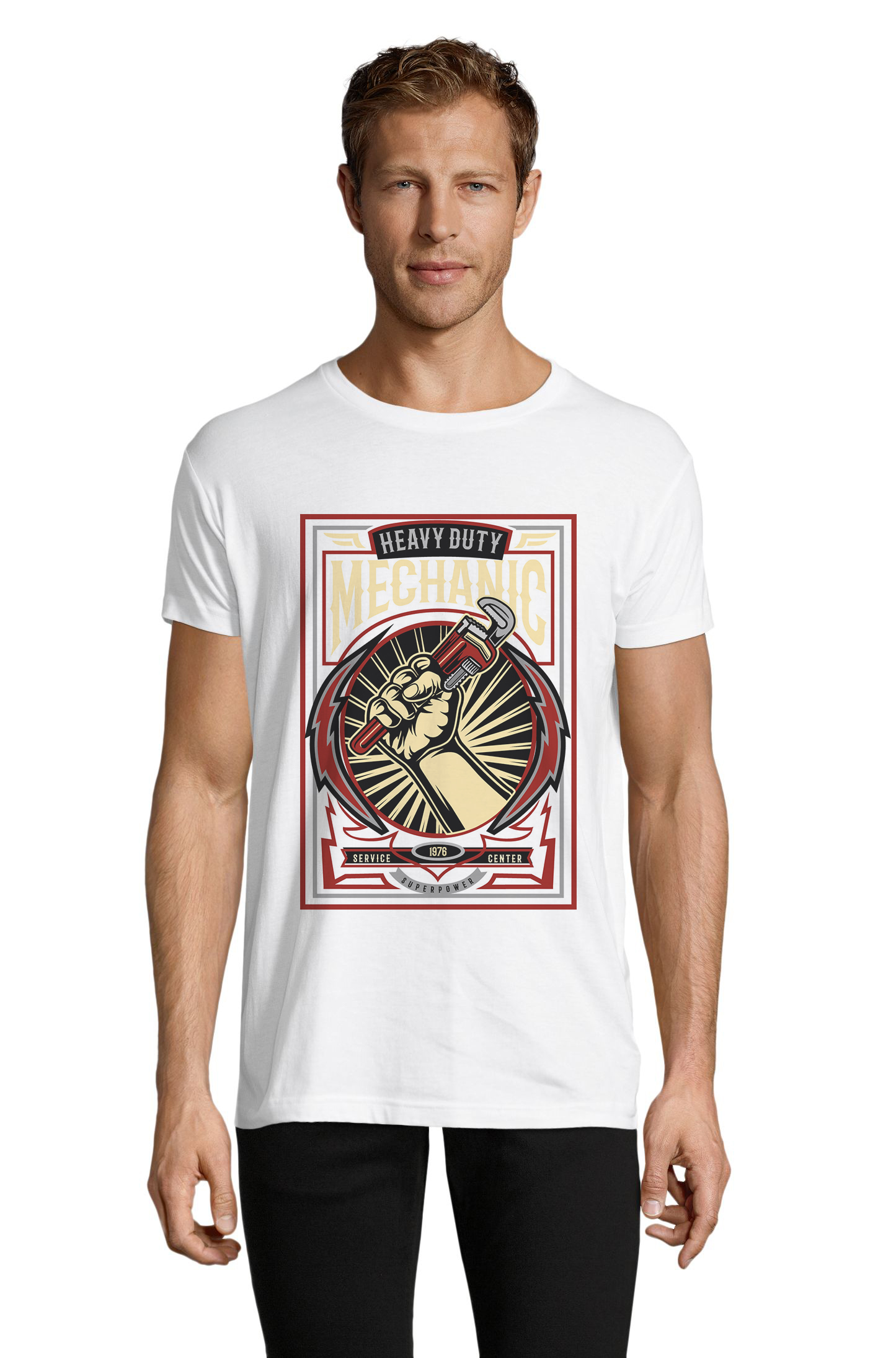 

Футболка OWEAR с Ретро принтом 4170-M-WH1 XXL Белый
