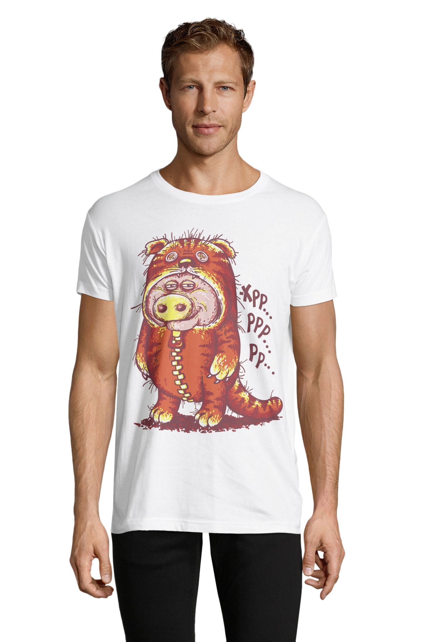 

Футболка OWEAR с принтом приколы 1122-581-M-WH XXL Белый