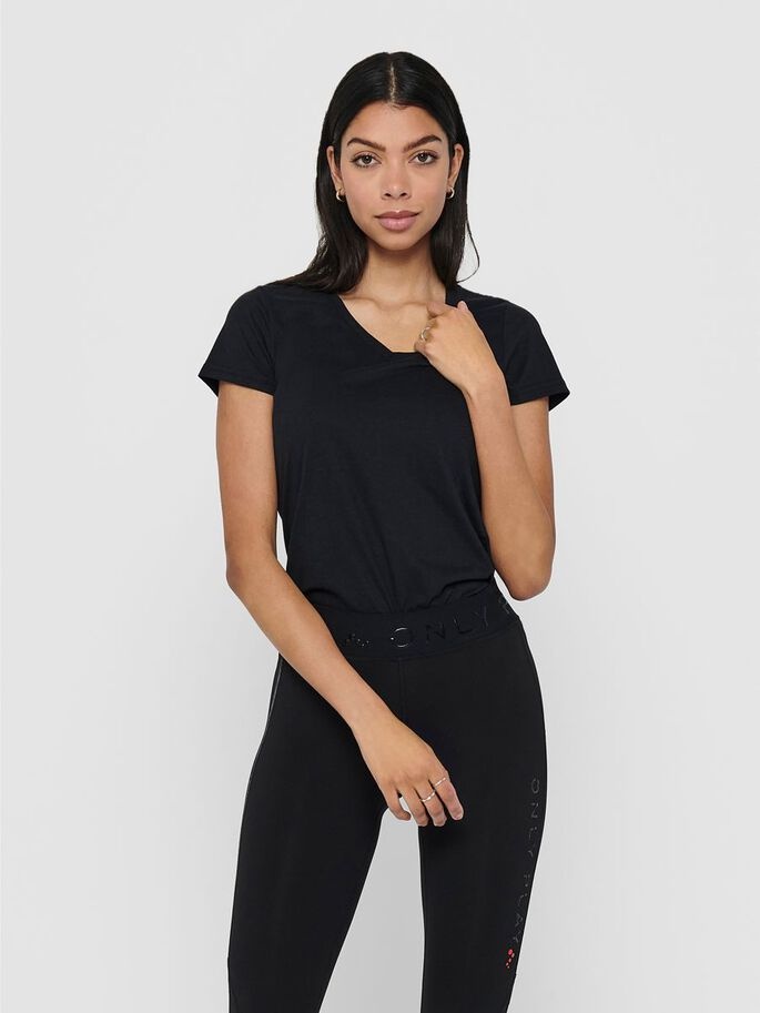 

Футболка Only Play ONPATHLEISURE VN SS TEE - NOOS  Черный 15189148-Black, Футболка Only Play ONPATHLEISURE VN SS TEE - NOOS S Черный 15189148-Black