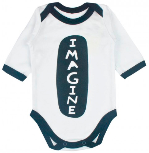 

Бодик MISHKA белый Little stars Imagine 68 (1011611-68)