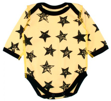 

Бодик MISHKA желтый Stars 68 (1475-68)