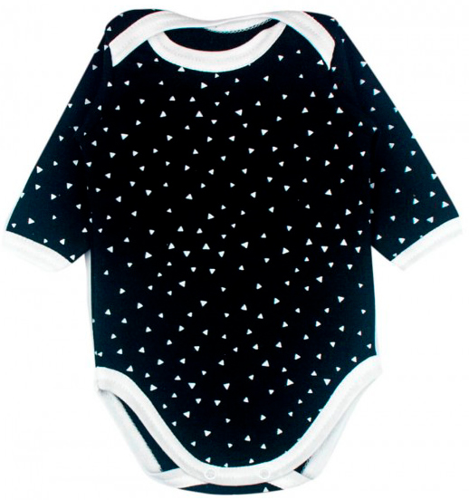 

Бодик MISHKA черный Little stars треугольники 80 (1061011-80)