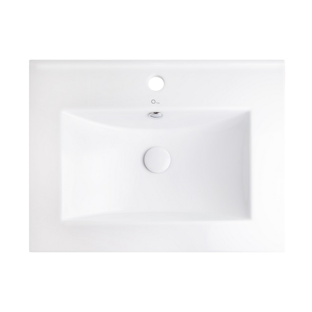 

Раковина Qtap Albatross с донным клапаном QT01113060CW