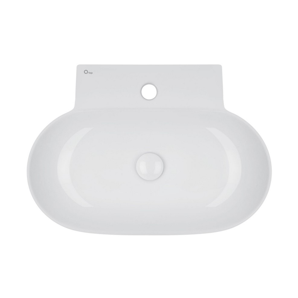

Раковина Qtap Cardinal с донным клапаном QT0411K177W
