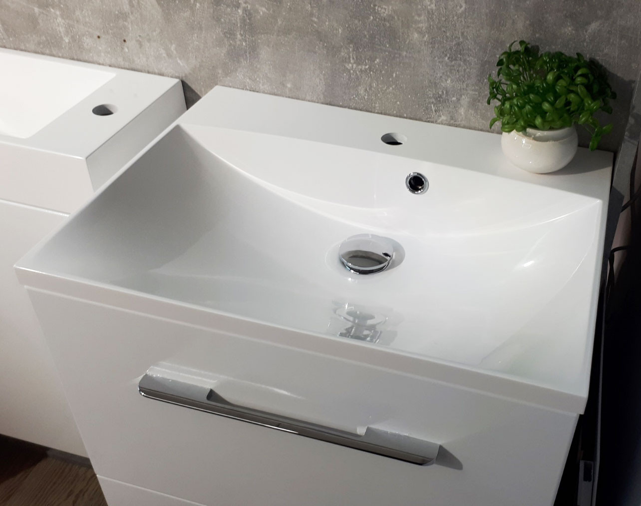 

Раковина Fancy Marble Amelia белая глянцевая 60 см