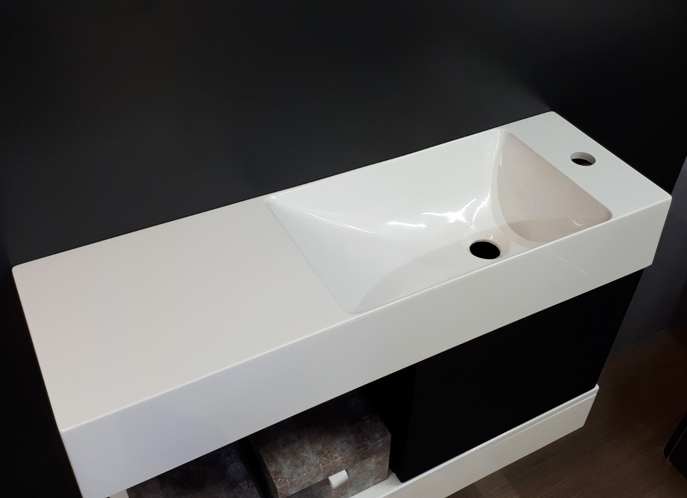 

Раковина FANCY MARBLE Trill 800 правая