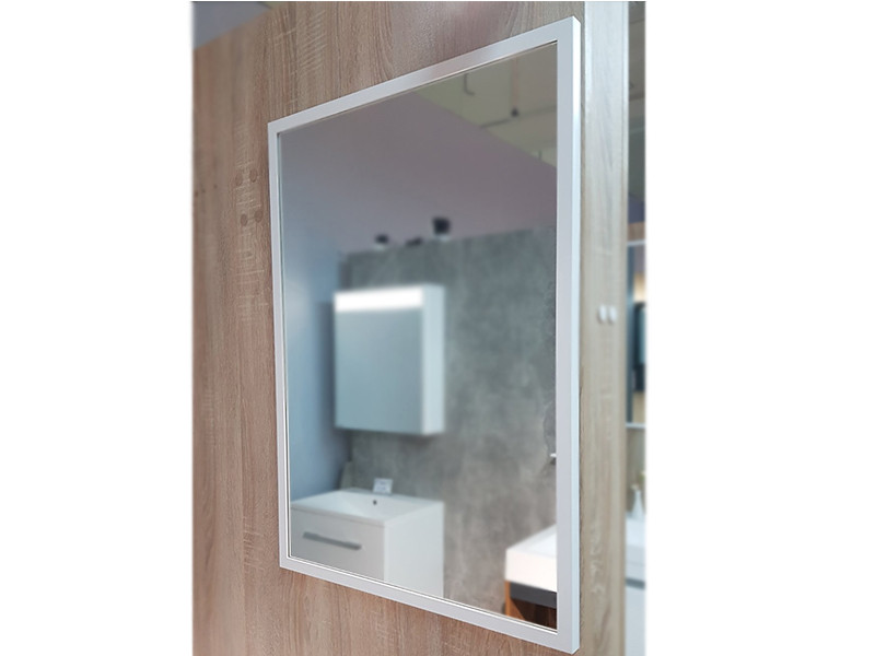 

Зеркало Fancy Marble в рамке белой 50х70 см