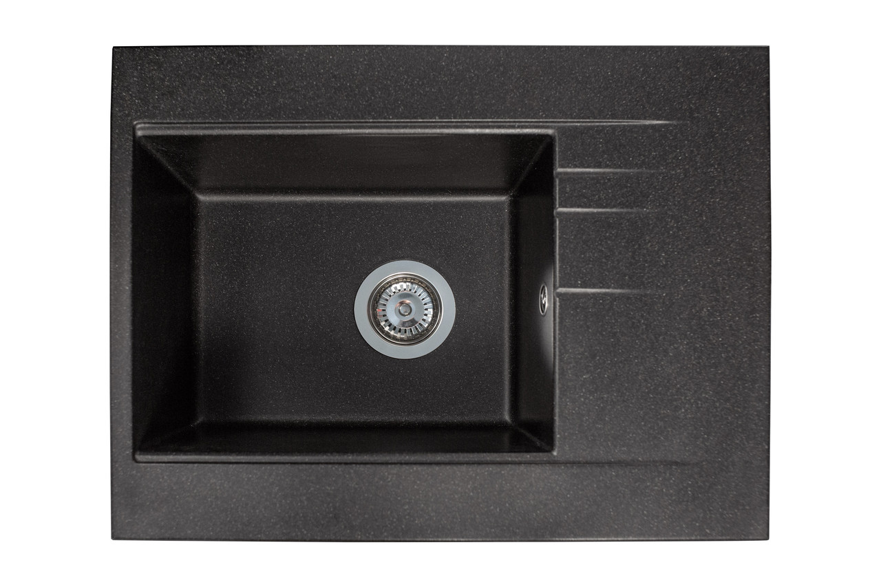 

Кухонная мойка гранитная MIRAGGIO BODRUM 650 Black