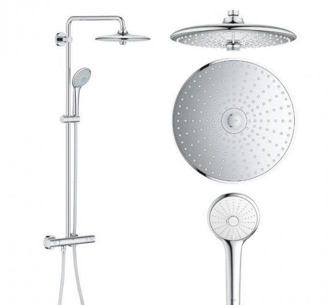 

Душевой гарнитур GROHE Euphoria System 260 27296002