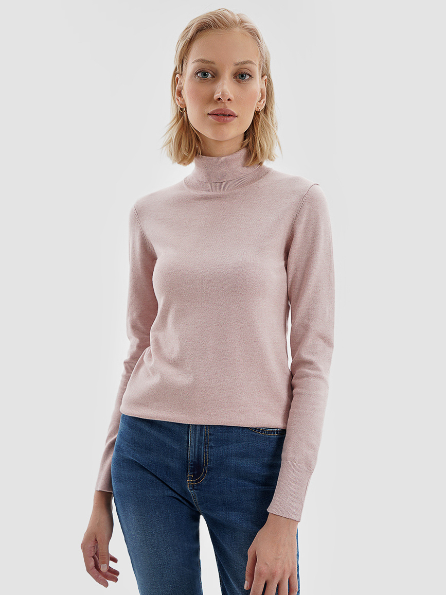

Водолазка O'STIN Casual UTNUEOLY3V XL Розовая