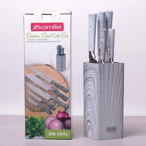 

Набор ножей Kamille 6 пр KM-5041
