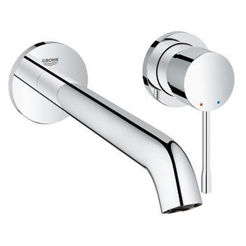 

Смеситель для раковины Grohe Essence 19967001 на два отверстия со стены L-Size
