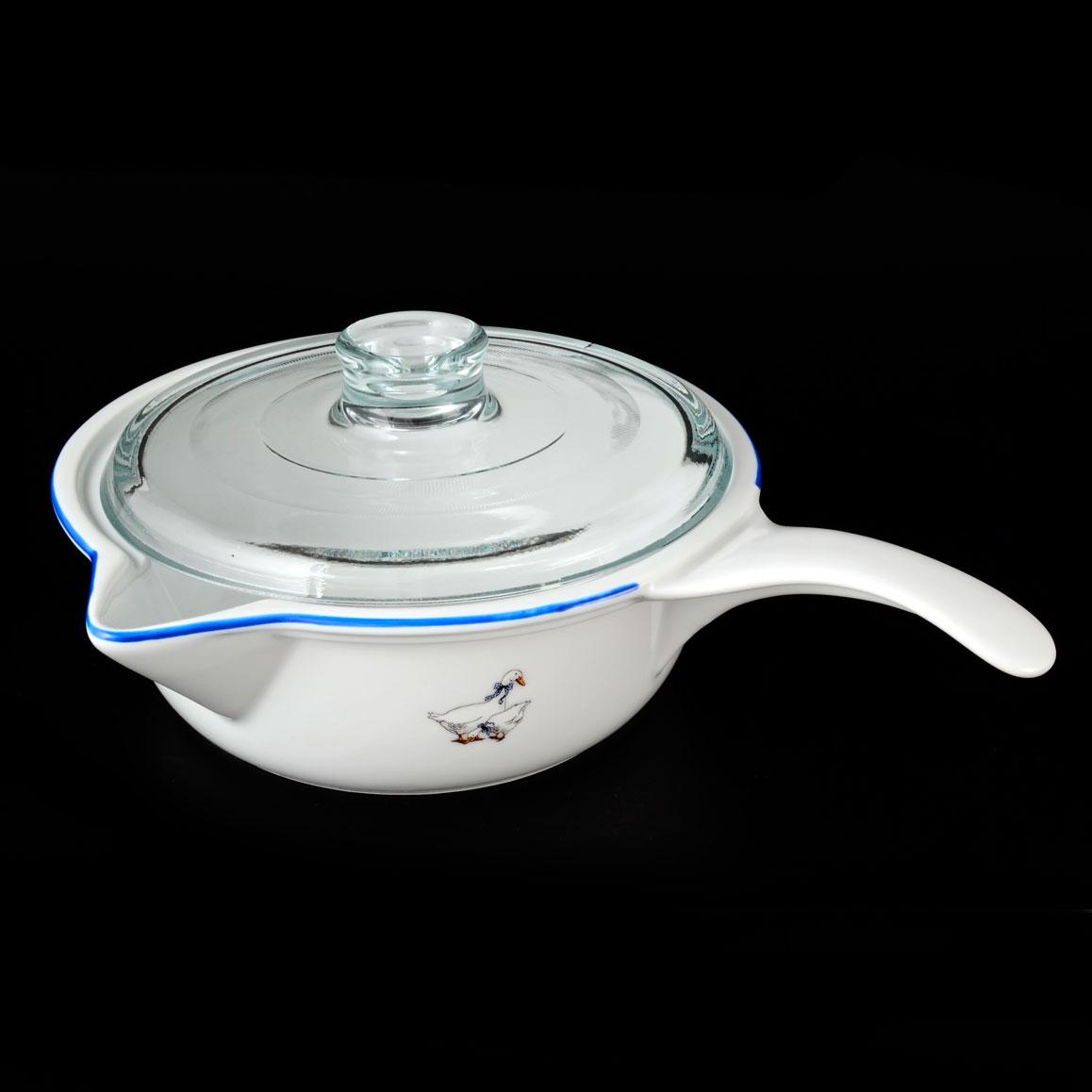 

Ковш фарфоровый 0,9 л Гуси Pomax Thun 8134413-0-9