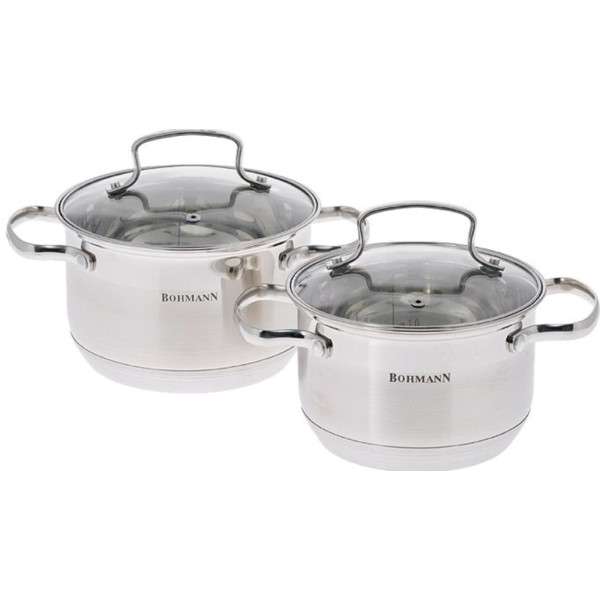

Набор кастрюль 2 шт Bohmann BH-1902