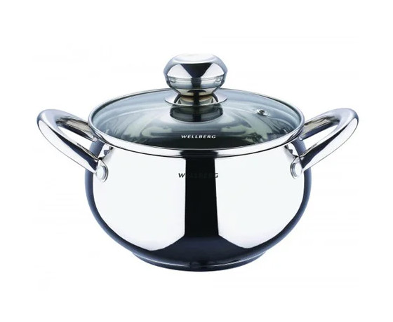 

Кастрюля Wellberg WB-1000 2,1 л 16 см