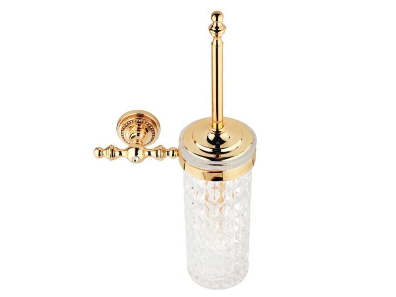 

Ёршик для туалета Kugu Eldorado 805G, золото+стекло(805G)