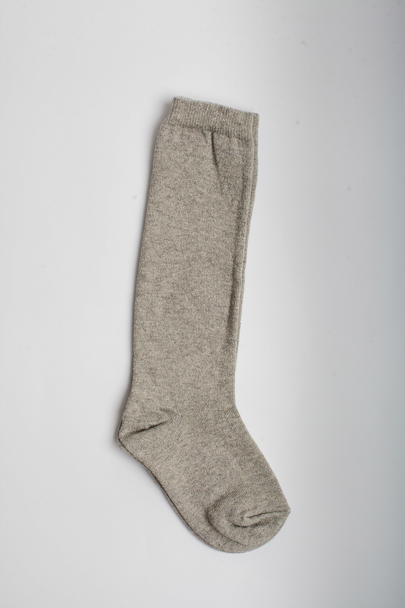 

Гольфы с люрексом Pompea Kids Starlet 30-34 р Светло-Серые