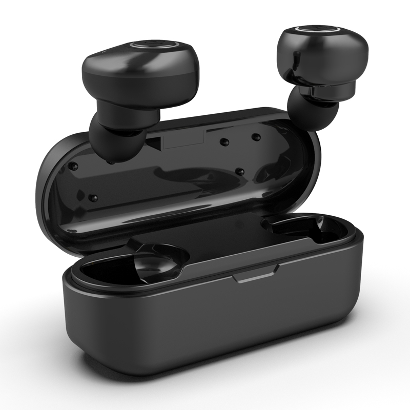 

Беспроводные 5.0 Bluetooth наушники Zybass Air RV11 TWS черные (333317)