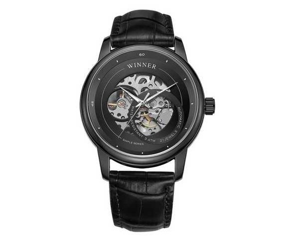 

Мужские наручные часы Winner All Black