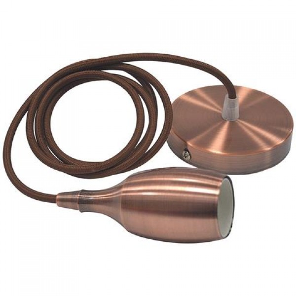 

Светильник подвесной Horoz Electric WEBER Е27 медный цвет (021-008-0001)