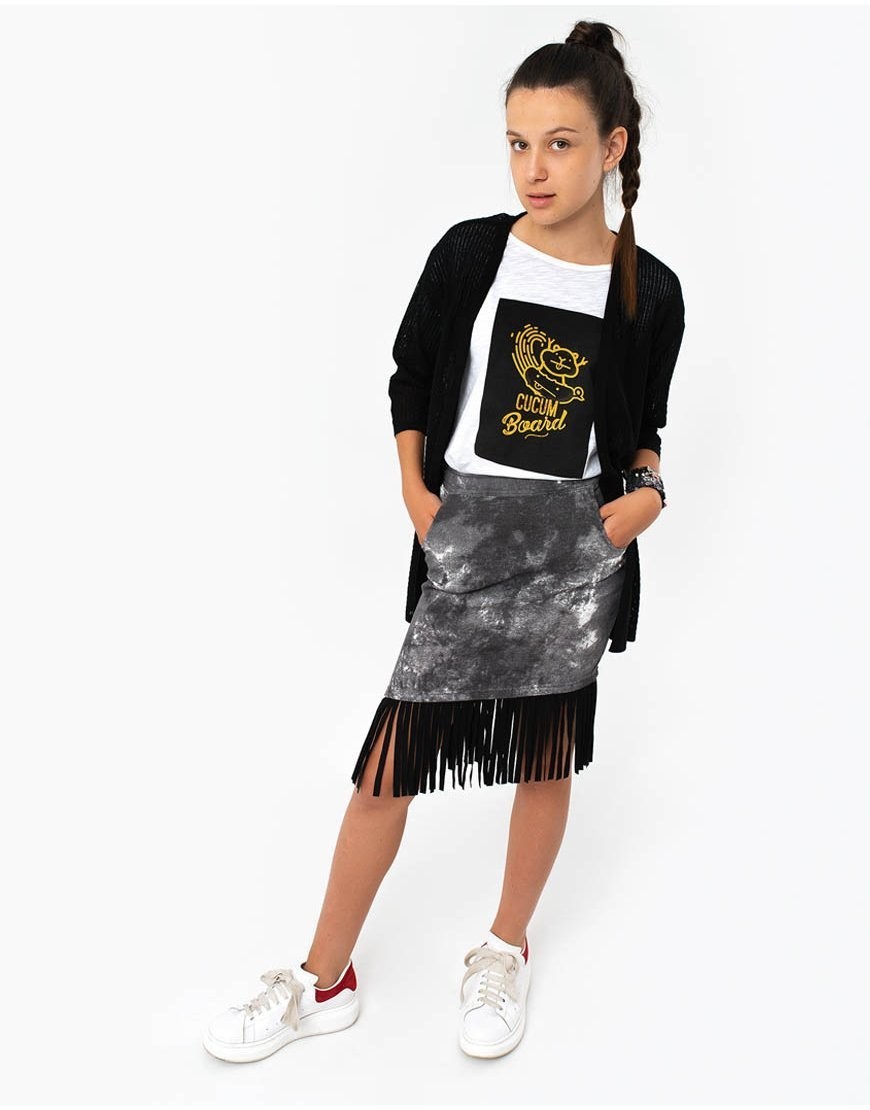 

Юбка Yumster Black Purl YA.22.22.012 134 см Серо-графитовый