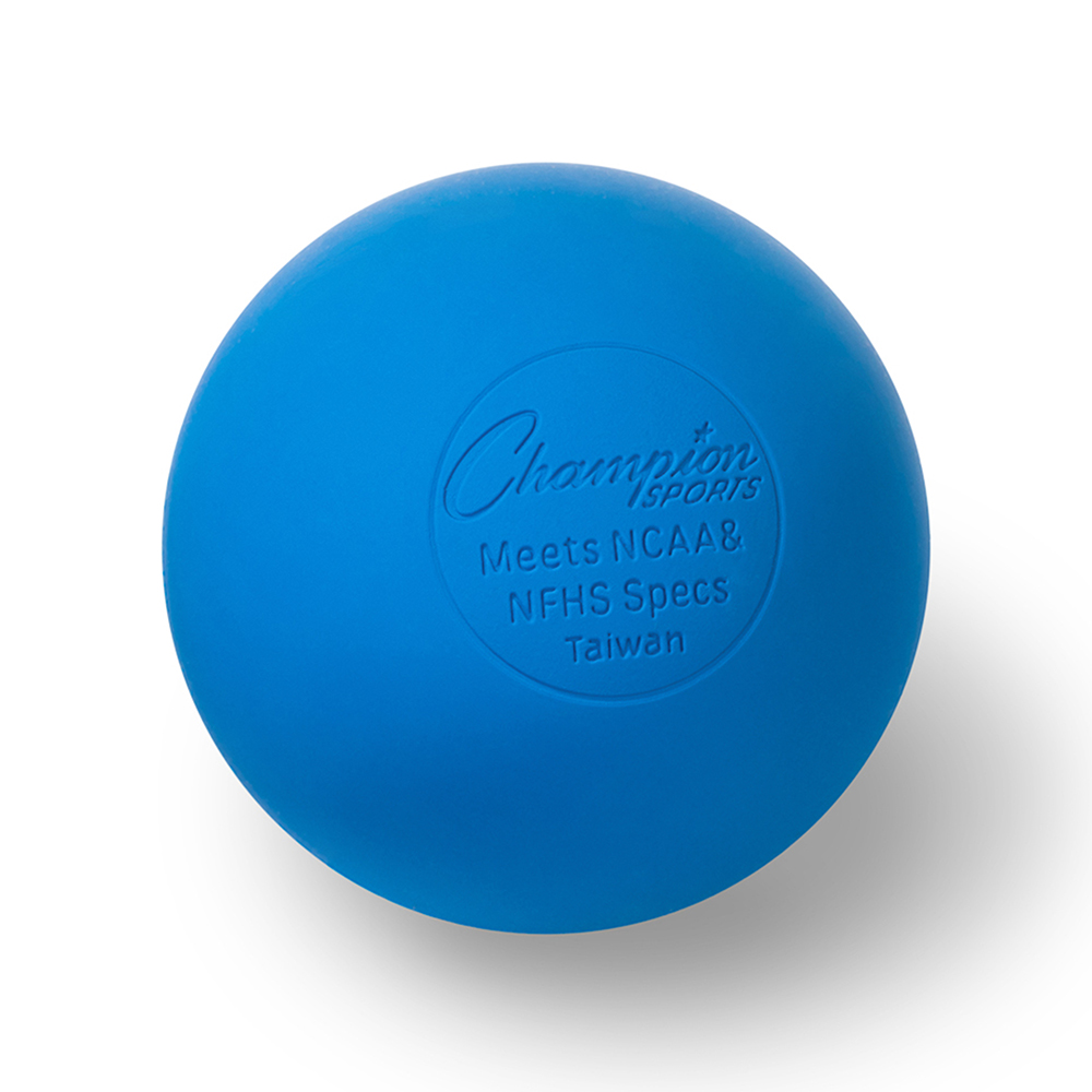 Массажный мяч для триггерных точек Champion Lacrosse Balls 6 см Blue