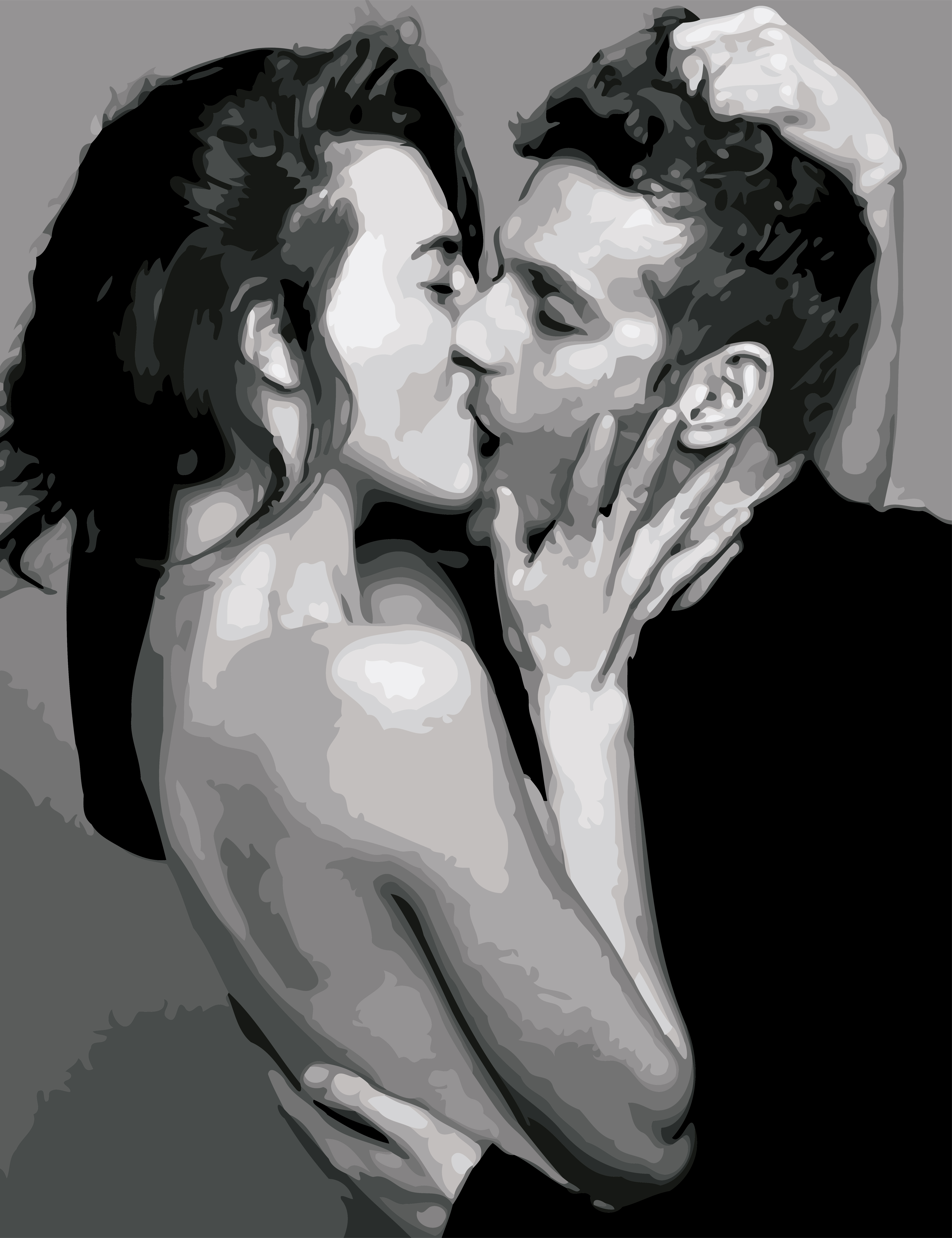 

Картина по номерам (AS0658) В порыве страсти, 50 х 65 см, ArtStory