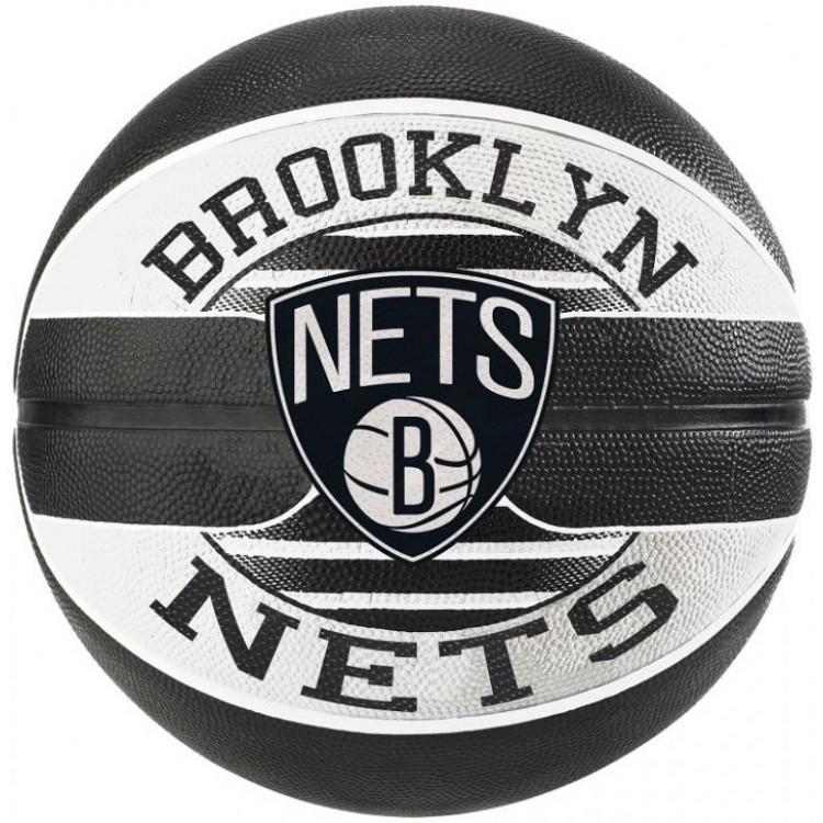 

Мяч баскетбольный Spalding NBA Team Brooklyn Nets Size 7 Original