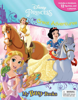 

Книга на английском языке Disney Princess Great Adventures My Busy Book от автора Phidal и издательства Phidal Publishing Inc. из Великобритании