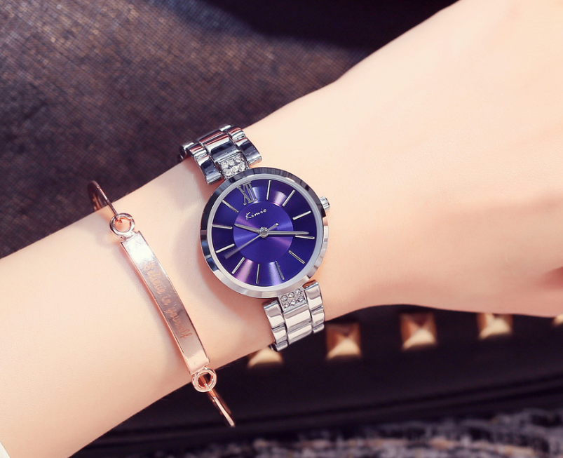 

Женские часы Kimio KW6133 Silver Blue