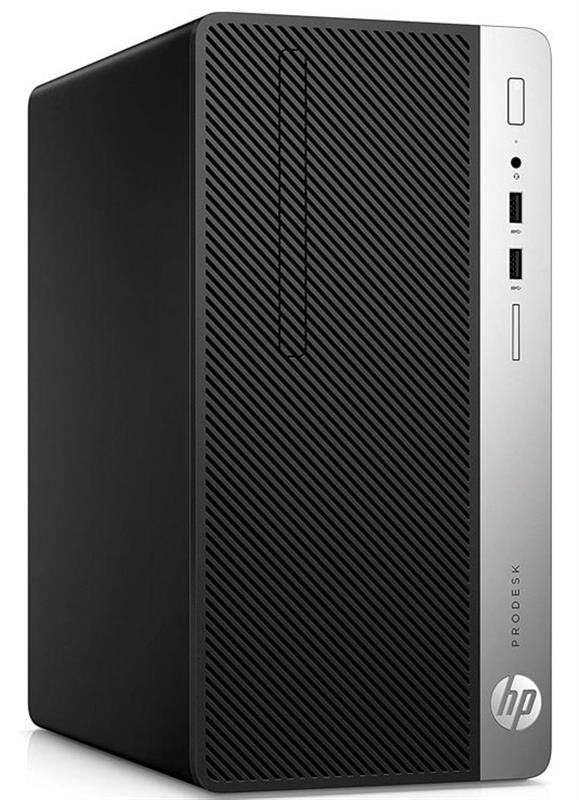 

Персональный компьютер HP ProDesk 400 G5 MT (4VF03EA); Intel Core i3-8100 (3.6 ГГц) / ОЗУ 4 ГБ / HDD 500 ГБ / DVD-RW / Intel HD Graphics 630 / LAN / DOS / черный / клавиатура + мышь