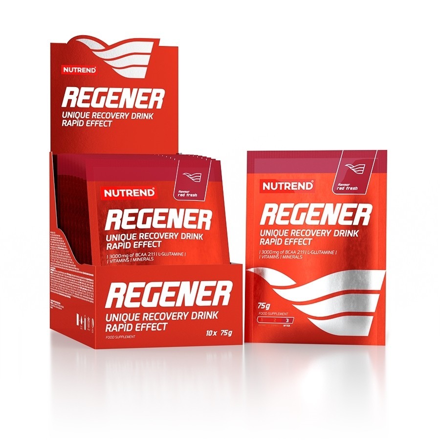 

Послетренировочный комплекс Nutrend Regener Красная свежесть (10х75 г)