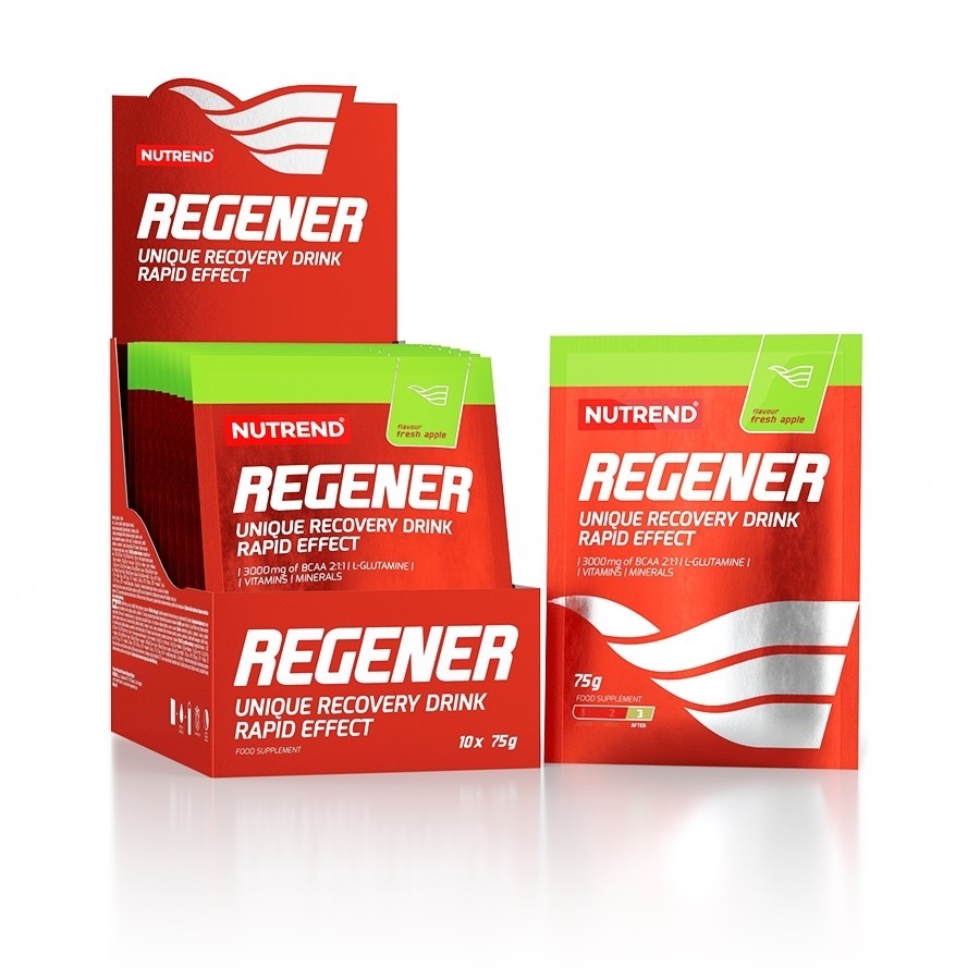

Послетренировочный комплекс Nutrend Regener Зелёное яблоко (10х75 г)