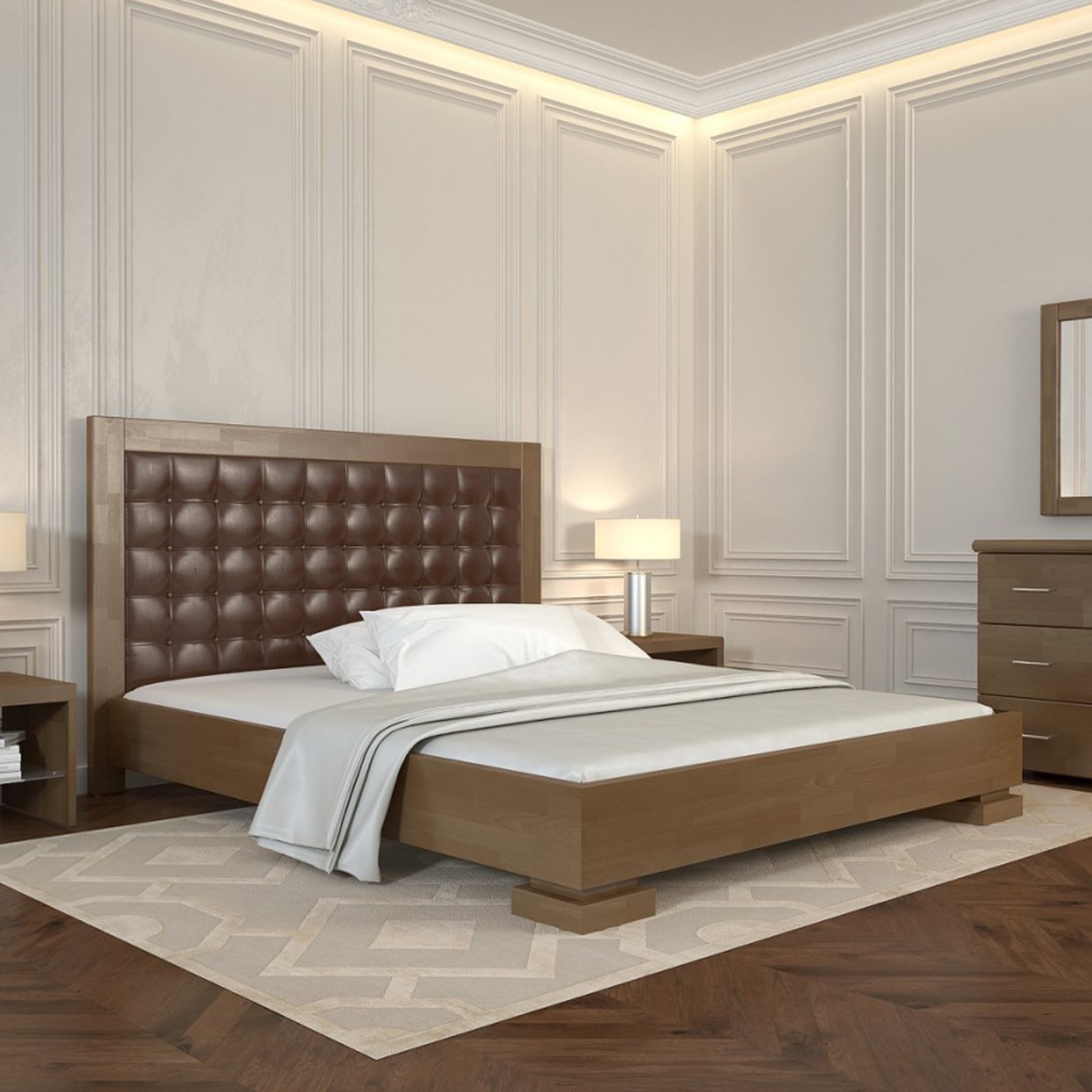 

Кровать Подиум (Arbor Drev) Орех 180х200 см 71119_15