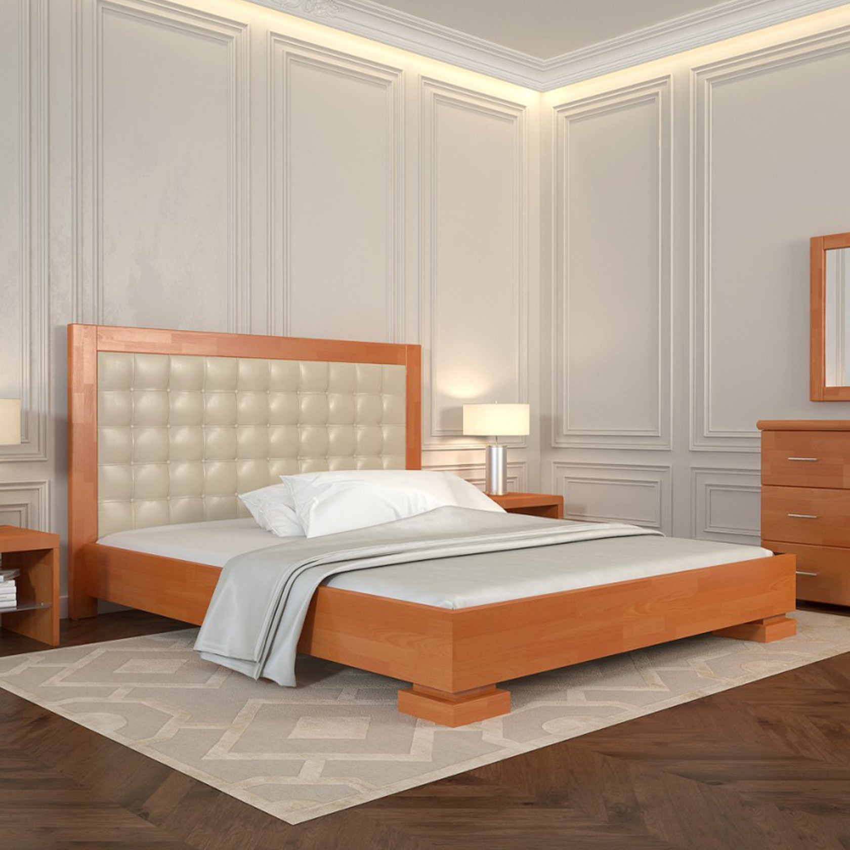 

Кровать Подиум (Arbor Drev) Ольха 180х200 см 71119_14