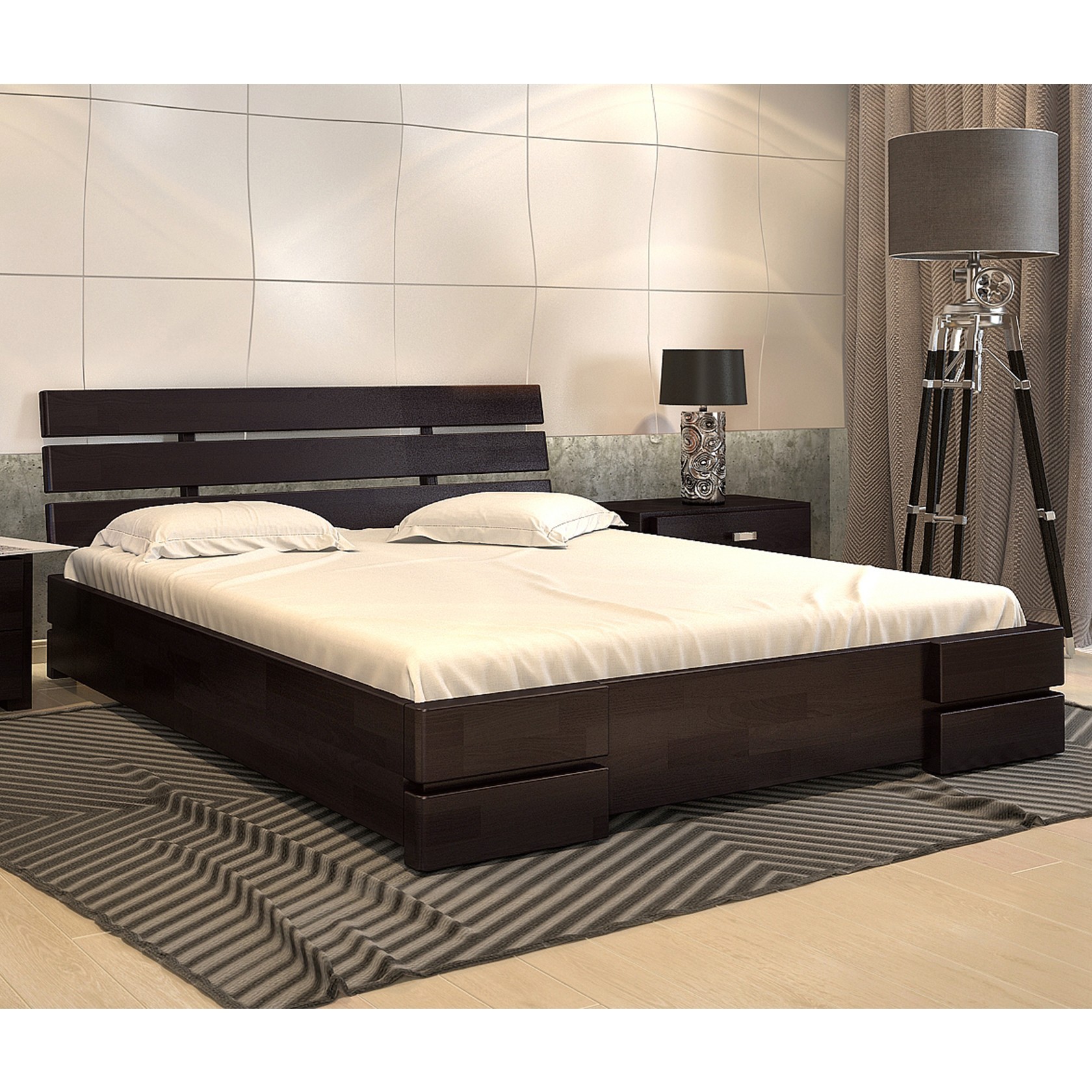

Кровать Дали Люкс (Arbor Drev) Венге магия 160х200 см 71108_20