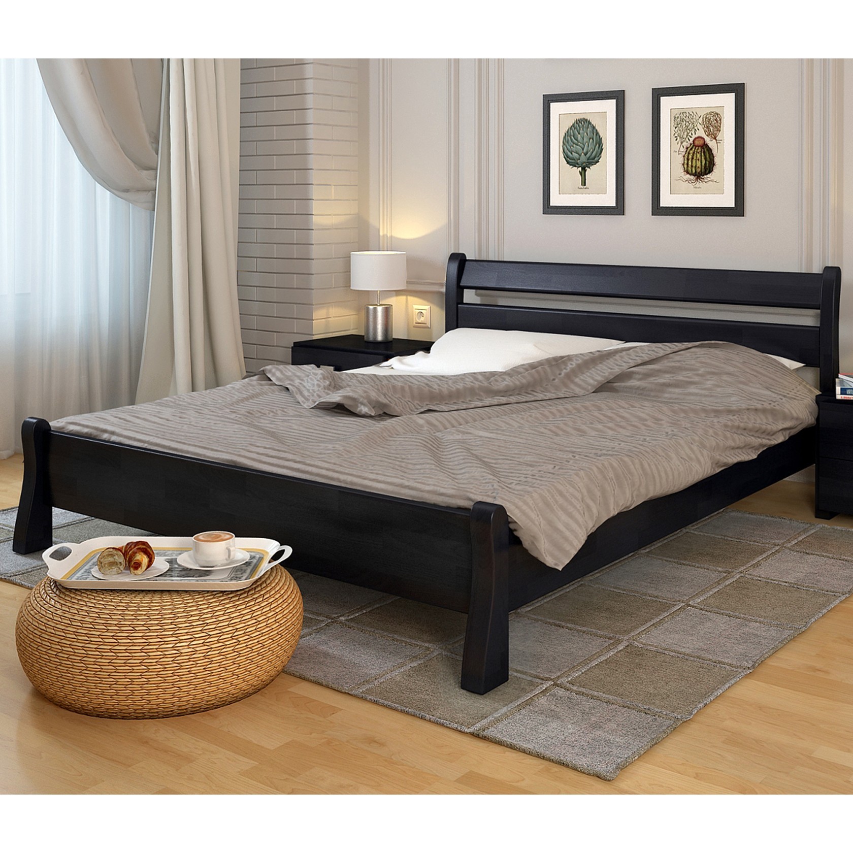 

Кровать Венеция (Arbor Drev) Венге 120х200 см 71104_09